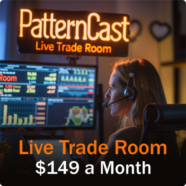 PatternCast Live Trade Room Monthly
